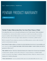 Pentair-Pentair-Pool-and-Spa-Product-Registration-Warrant
