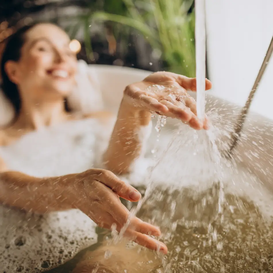 Woman-In-Bath-Tub
