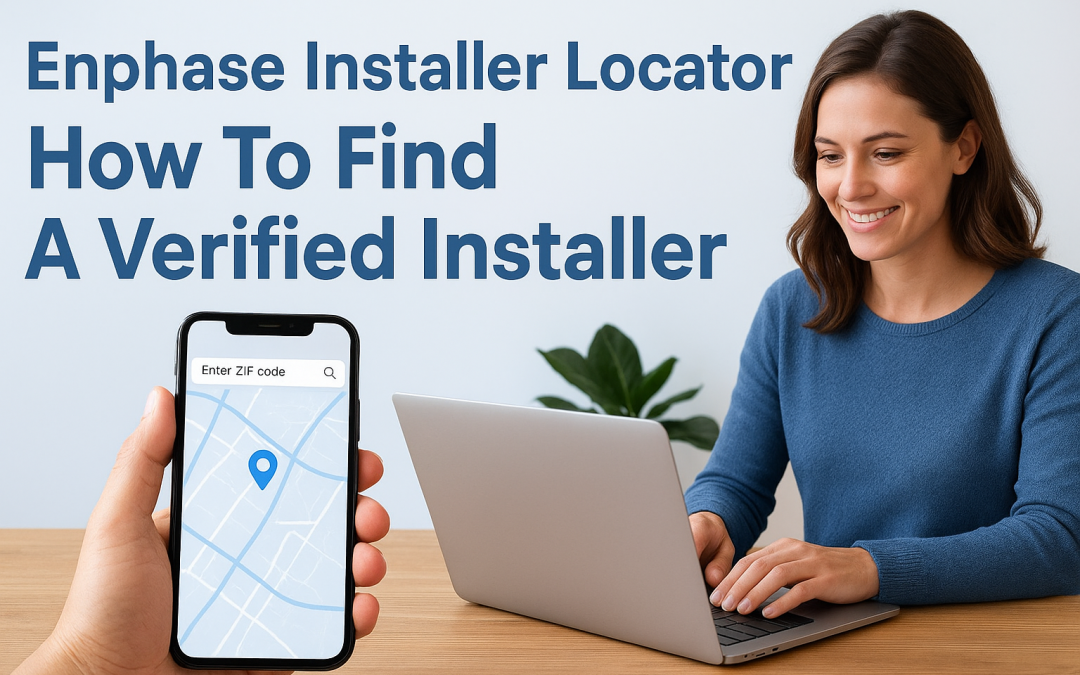 Enphase Installer Locator: How To Find A Verified Installer