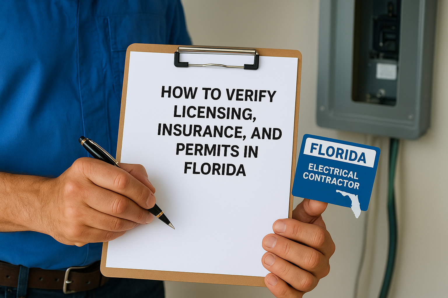 How to verify licensing, insurance, and permits in Florida