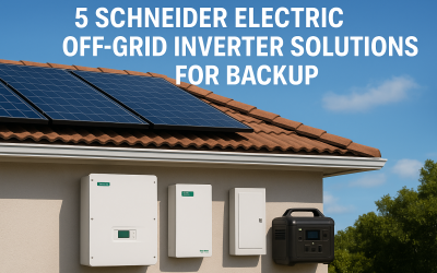 5 Schneider Electric Off-Grid Inverter Solutions For Backup