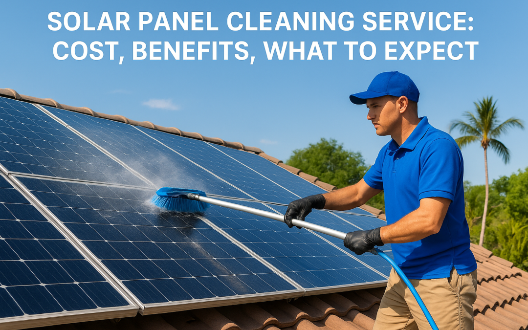Solar Panel Cleaning Service: Cost, Benefits, What To Expect