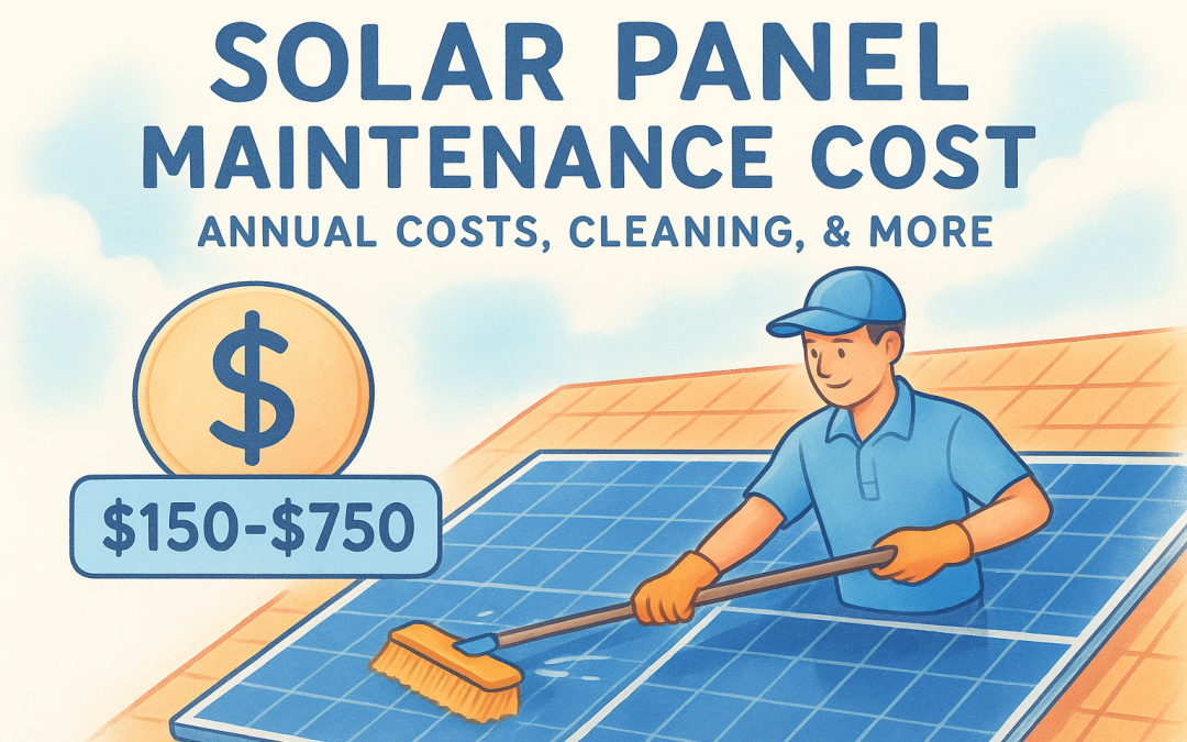 Solar Panel Maintenance Cost: Annual Costs, Cleaning, & More