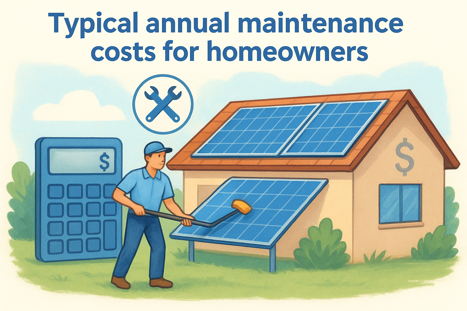 Typical annual maintenance costs for homeowners