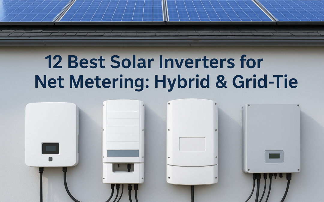 12 Best Solar Inverters for Net Metering: Hybrid & Grid-Tie
