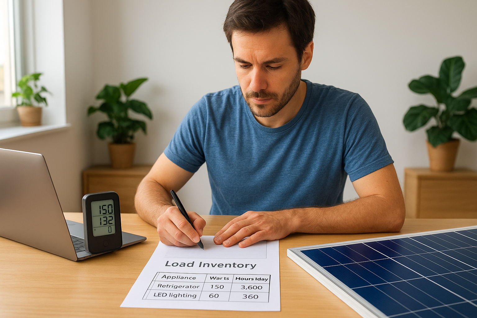 Build a load inventory