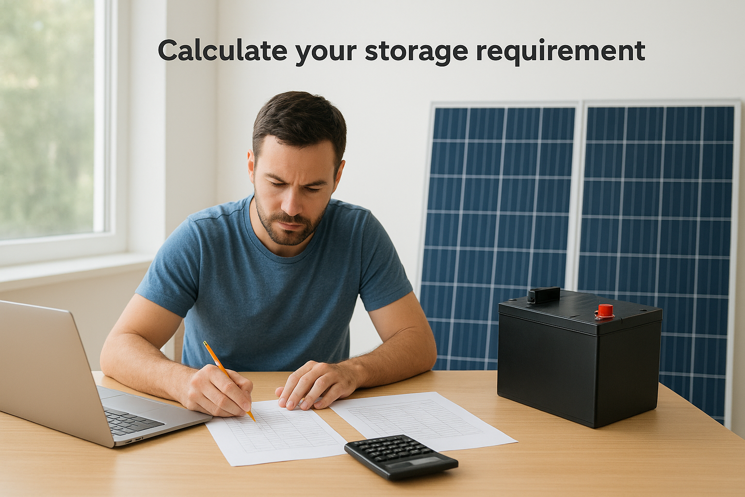 Calculate your storage requirement