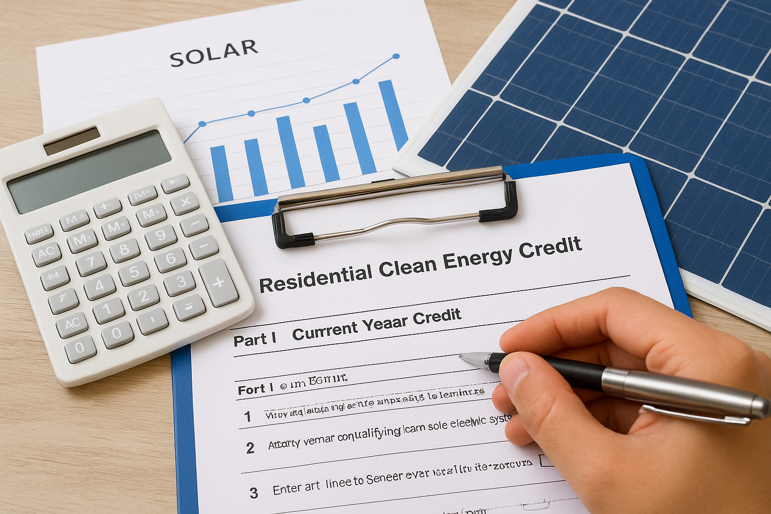 Claiming the federal ITC on Form 5695