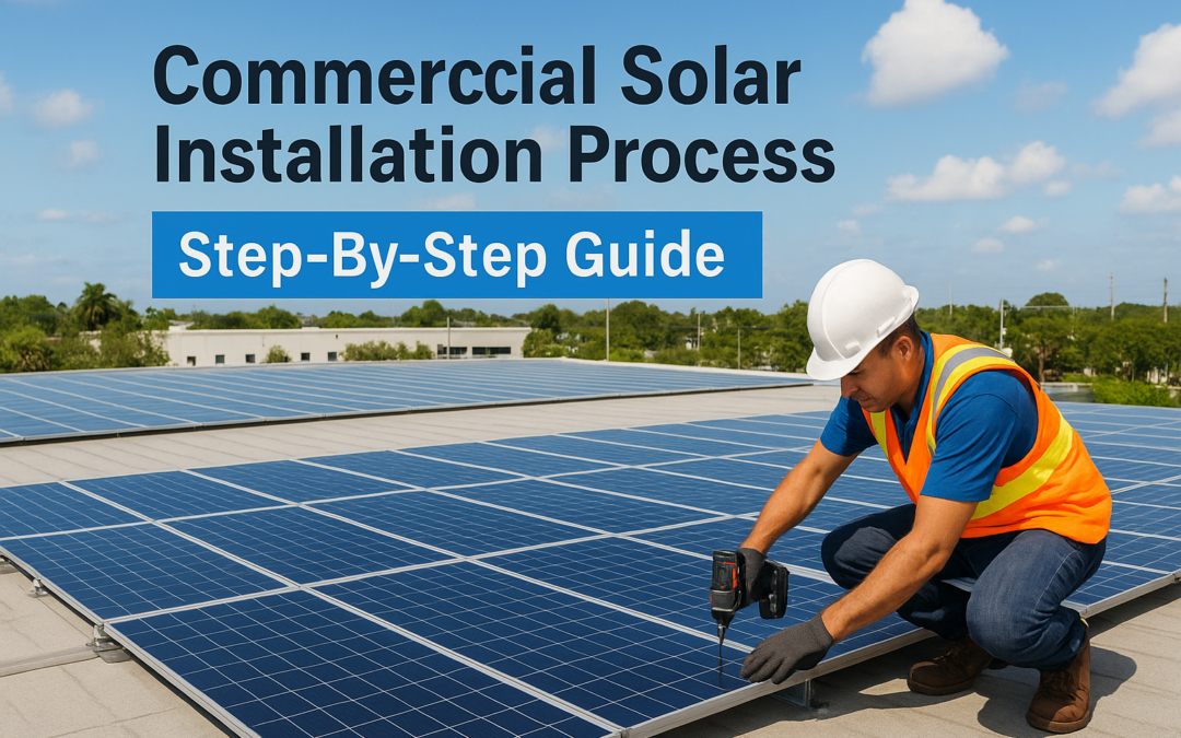 Commercial Solar Installation Process: Step-By-Step Guide