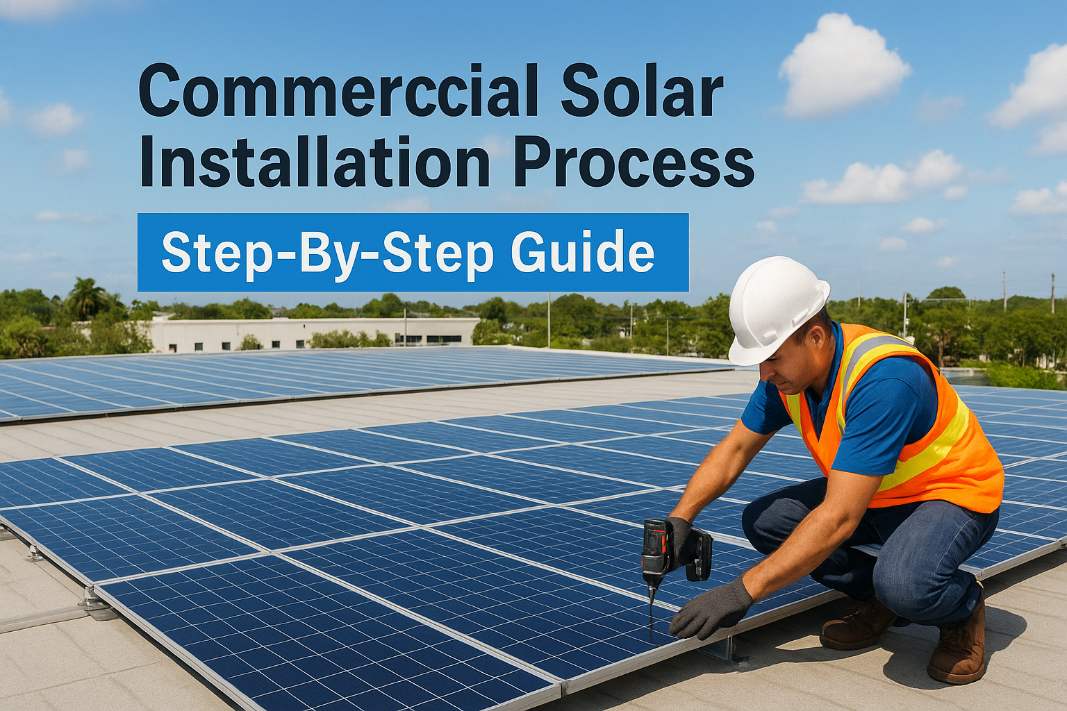 Commercial Solar Installation Process: Step-By-Step Guide - Advance ...
