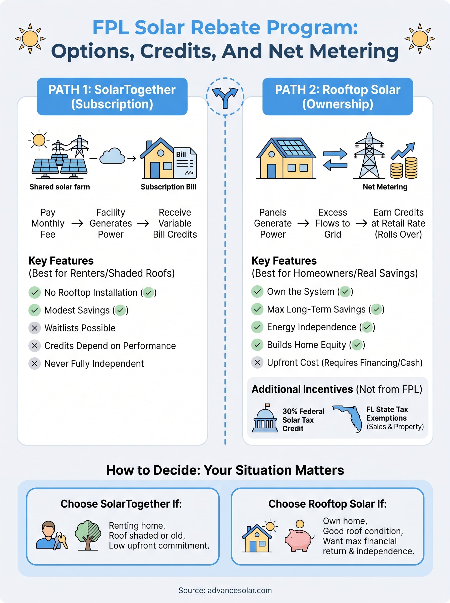 fpl solar rebate program infographic
