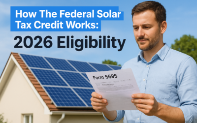 How The Federal Solar Tax Credit Works: 2026 Eligibility