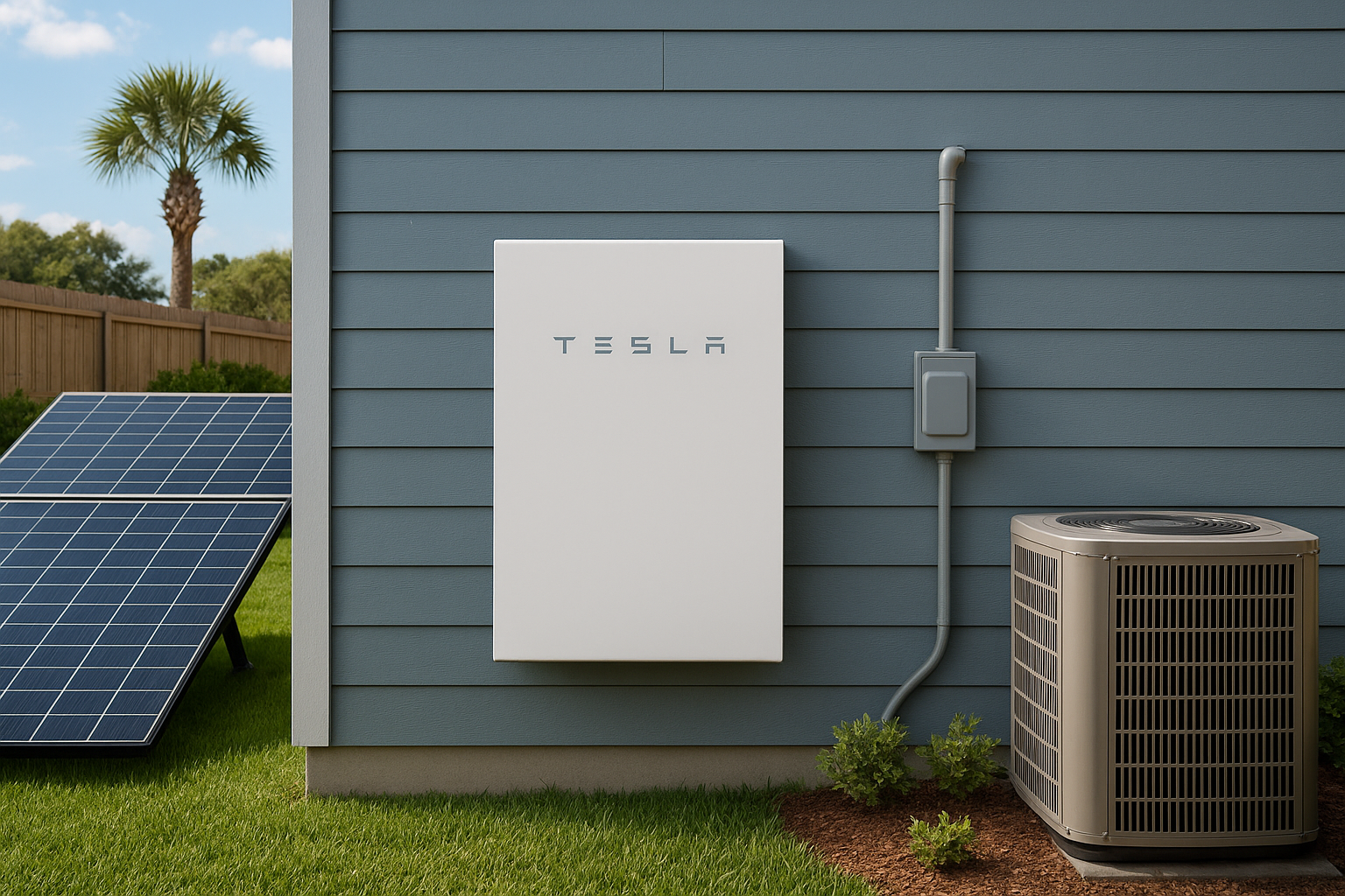 How the Powerwall stores and delivers energy