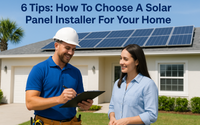 6 Tips: How To Choose A Solar Panel Installer For Your Home