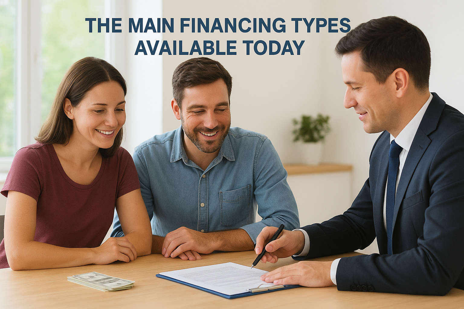 The main financing types available today